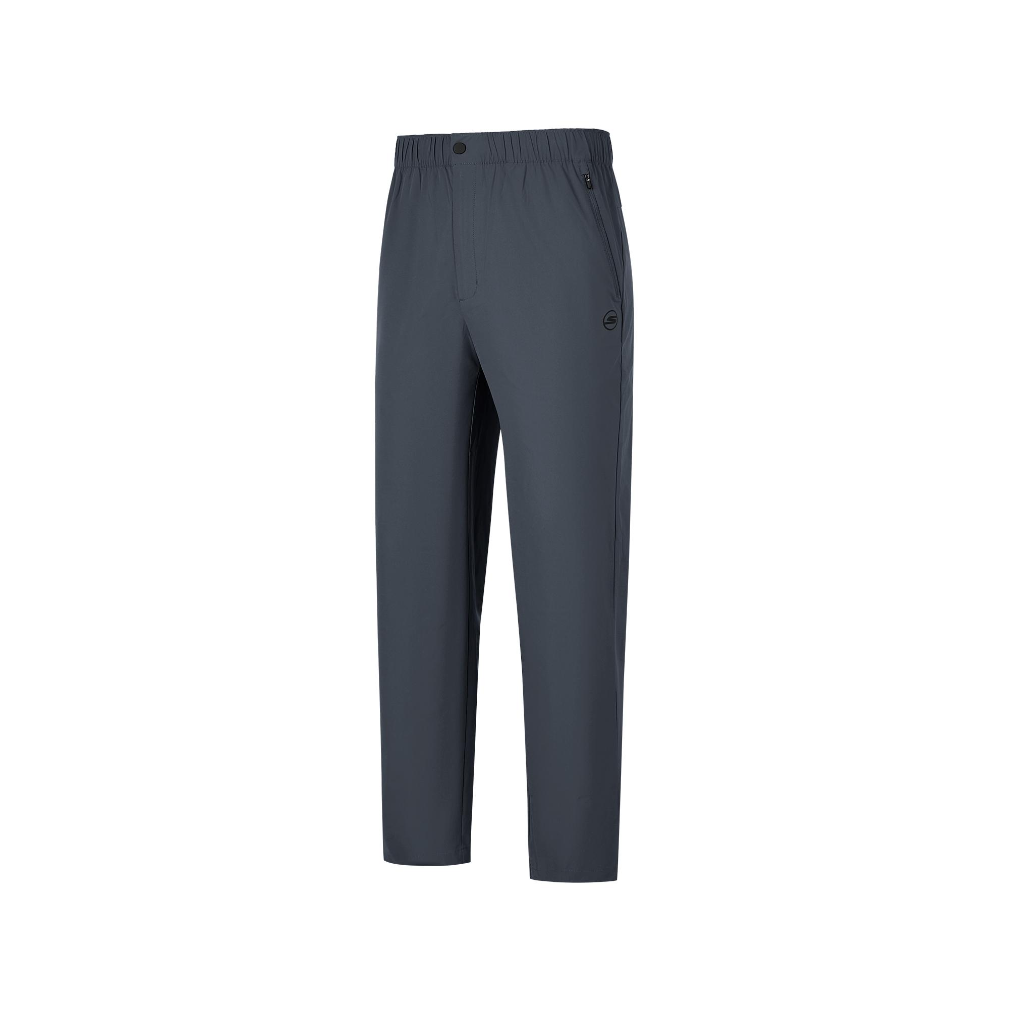 Skechers Godri Ss25 Brand Logo Moisture Wicking Quick Dry Straight Leg Sun Protection Breathable Sports Pants Men pants Shadow-Gray P225M118-0167 S