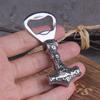 Ny høykvalitets Nordic Viking Hammer Mjolnir skandinavisk flaskeåpner