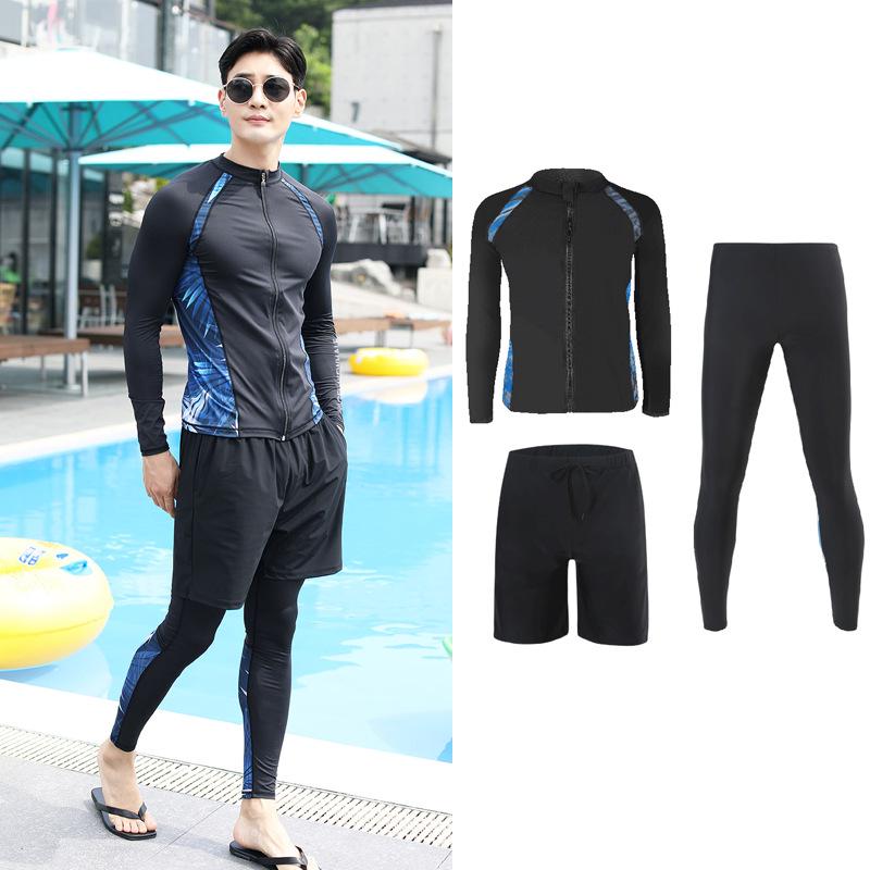 Women's Long Sleeve Two-Piece Wetsuit Set - Quick-Dry Sun Protection for Surfing & Snorkeling. Includes Jellyfish Suit for Men.