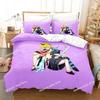Anime Panty Stocking Printed Bed Set Duvet Cover Pillowcase Bedding Set Bed Linen Sheet Quilt Cover Full Queen King Size