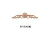 European Solid Wood Carved Floral Applique for Furniture and Doors