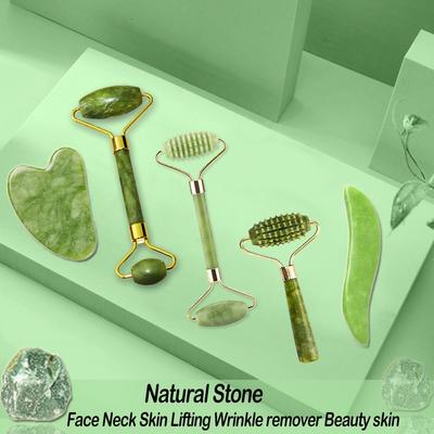 Natürliche Massagegerät Für Gesicht Gouache Schaber Gesichtsmassagegerät Jade Roller Guasha Schaber Gesichtshals Gua Sha Gesichtshaut Schönheitspflege