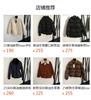 Europe, America and South Oil winter new masked logo embroidery retro plaid casual simple down jacket
