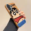Cartoon Cute Belly Shin-chan for IPhone 13 Mobile Phone Case for Apple for IPhone14pm for Apple 13pm Mobile Phone Case