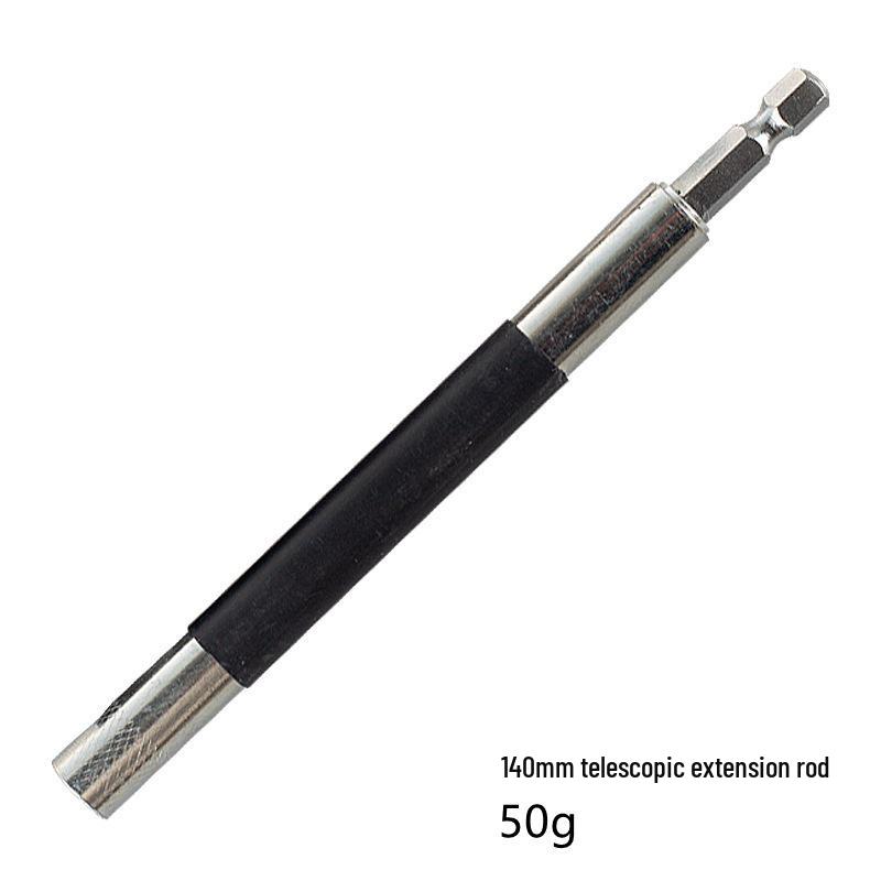 Magnetic 1/4 Hex Self-Locking Drill Extension Rod, 6.35mm