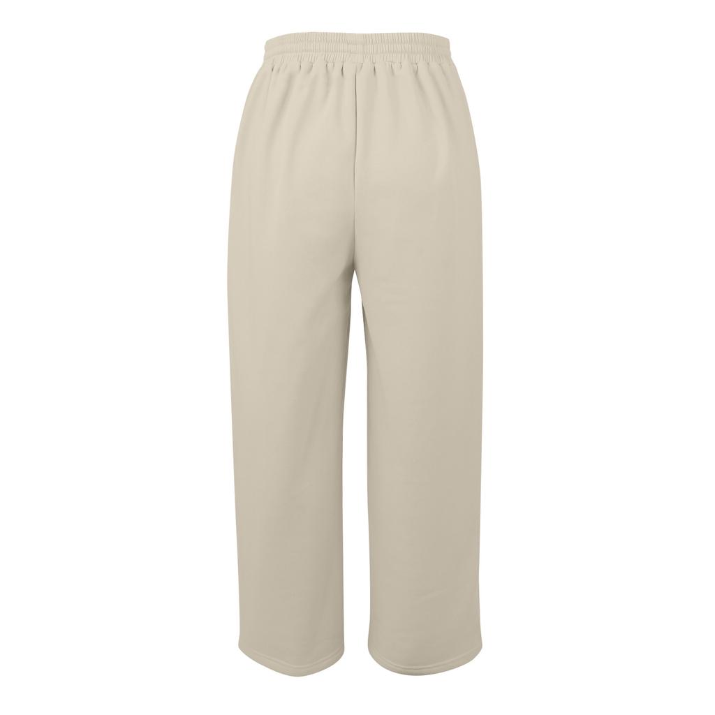 Women's Sports Fitness Pants Casual Loose High Waist Pants Drawstring Jogging Pants Women's Straight Leg Wide Leg Pants Casual Pants Yoga Pants