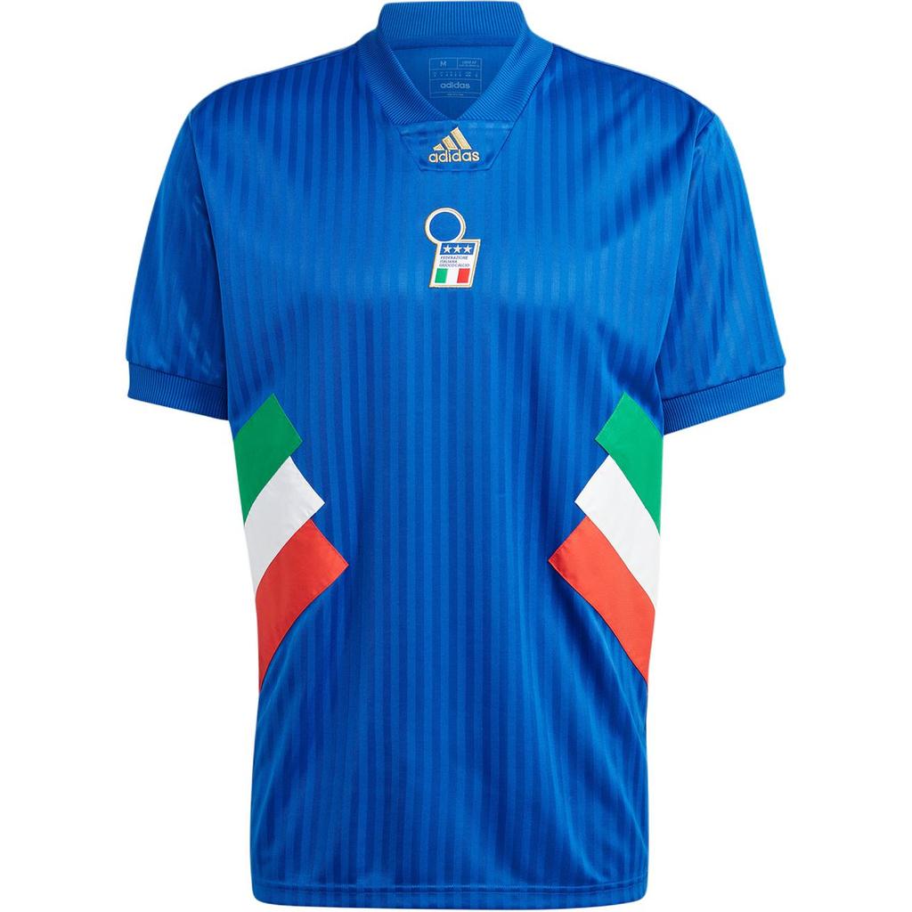 Adidas Italy Icon Jersey Royal Blue Men Streetwear HT2187