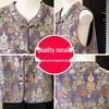 2026 Spring Vest Jacket: Stylish National Style for Middle-Aged & Elderly Women