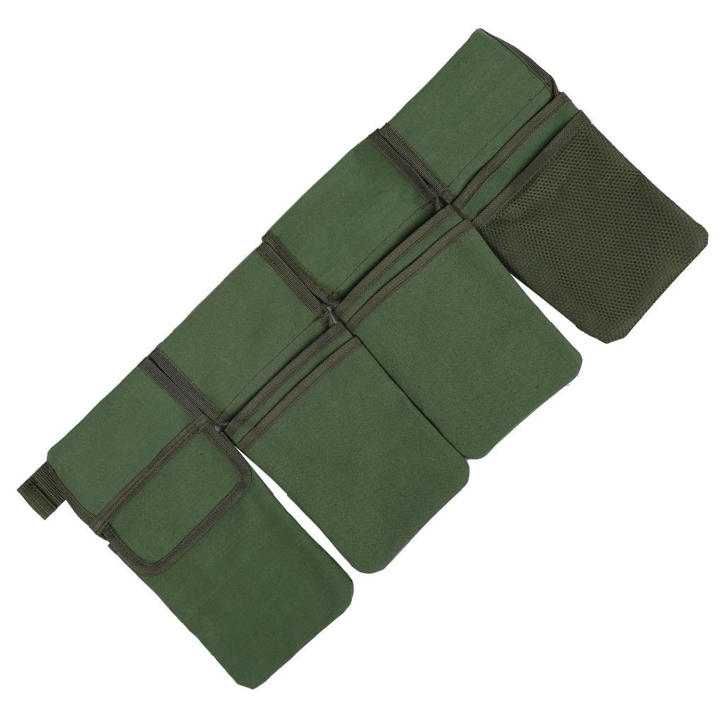 Fourpocket Belt Bag Portable Tool Pocket Oxford Fabric Tool Pouch with Safe Buckle for Gardener Woodworker