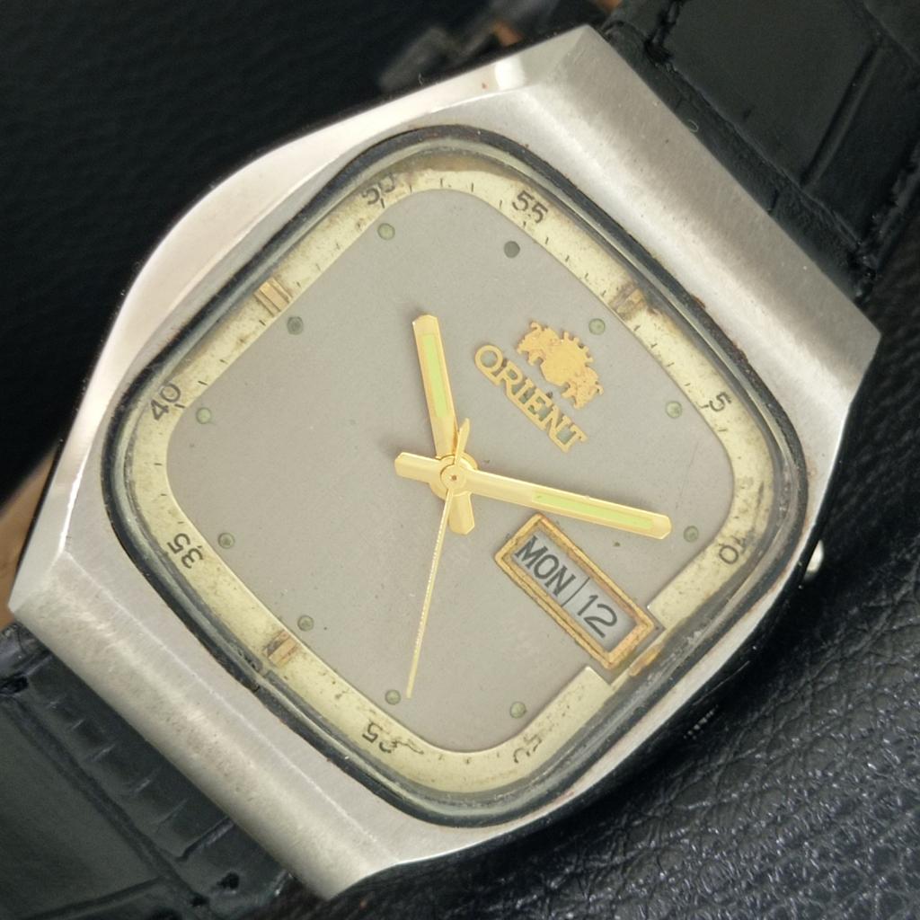 ORIENT AUTOMATIC 46941 JAPAN MENS VINTAGE ORIGINAL DIAL WATCH a704950-1