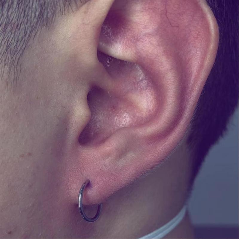 10/50 Stück G23 Titan Nasenring 16G 18G 20G Scharnier Clicker Segment Septum Ring Damen Herren Ohrknorpel Ohrring Piercing Schmuck