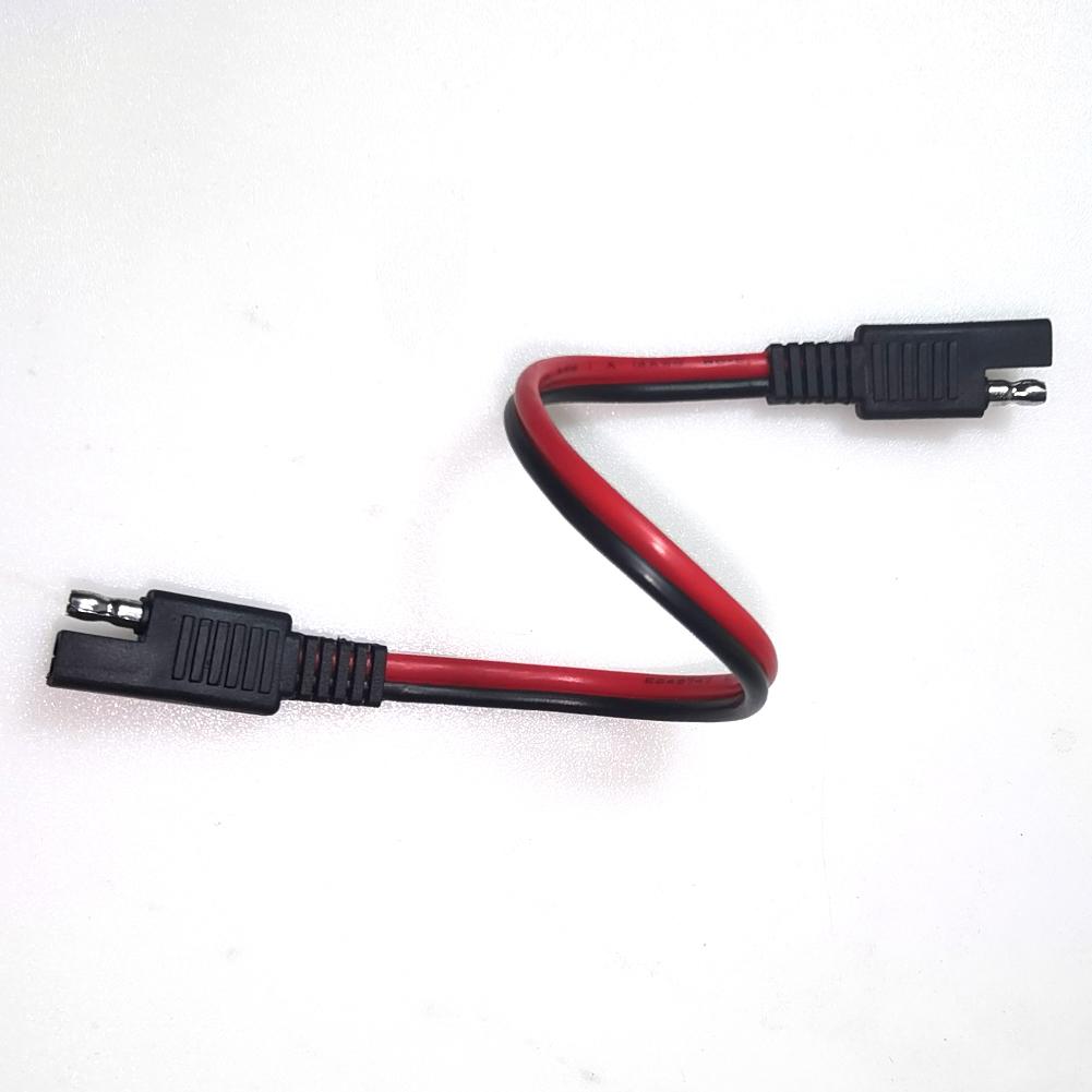 2 Pin SAE To SAE Quick Connector Battery Plug Wire 14AWG SAE To SAE Power Extension Cable 30cm Battery Quick Disconnect Wire