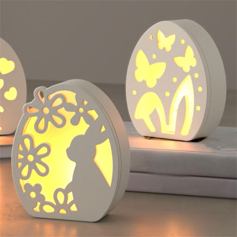 Hollowed Bunnies Silicone Candle Holder Molds for Making Tealight Holder Candle Stand Home Decoration Epoxy Resin Molds