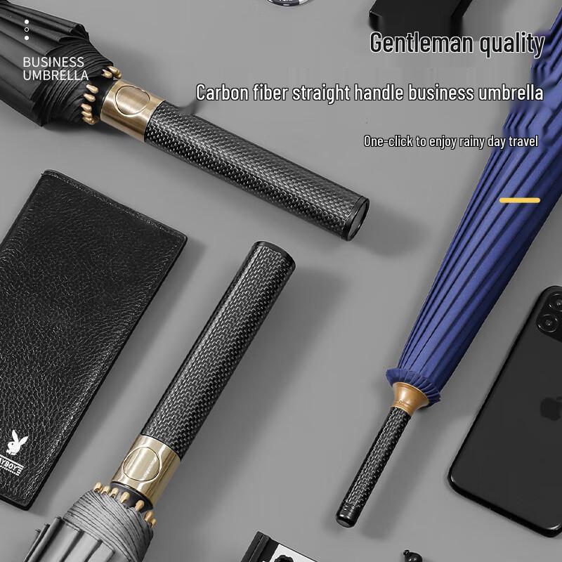 Nanqiao Full Carbon Fiber Straight Umbrella for Golf & Business