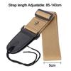 Leather Electric Guitar Strap Adjustable Length Folk Guitar Strap Vintage Ukulele Belt  Stage