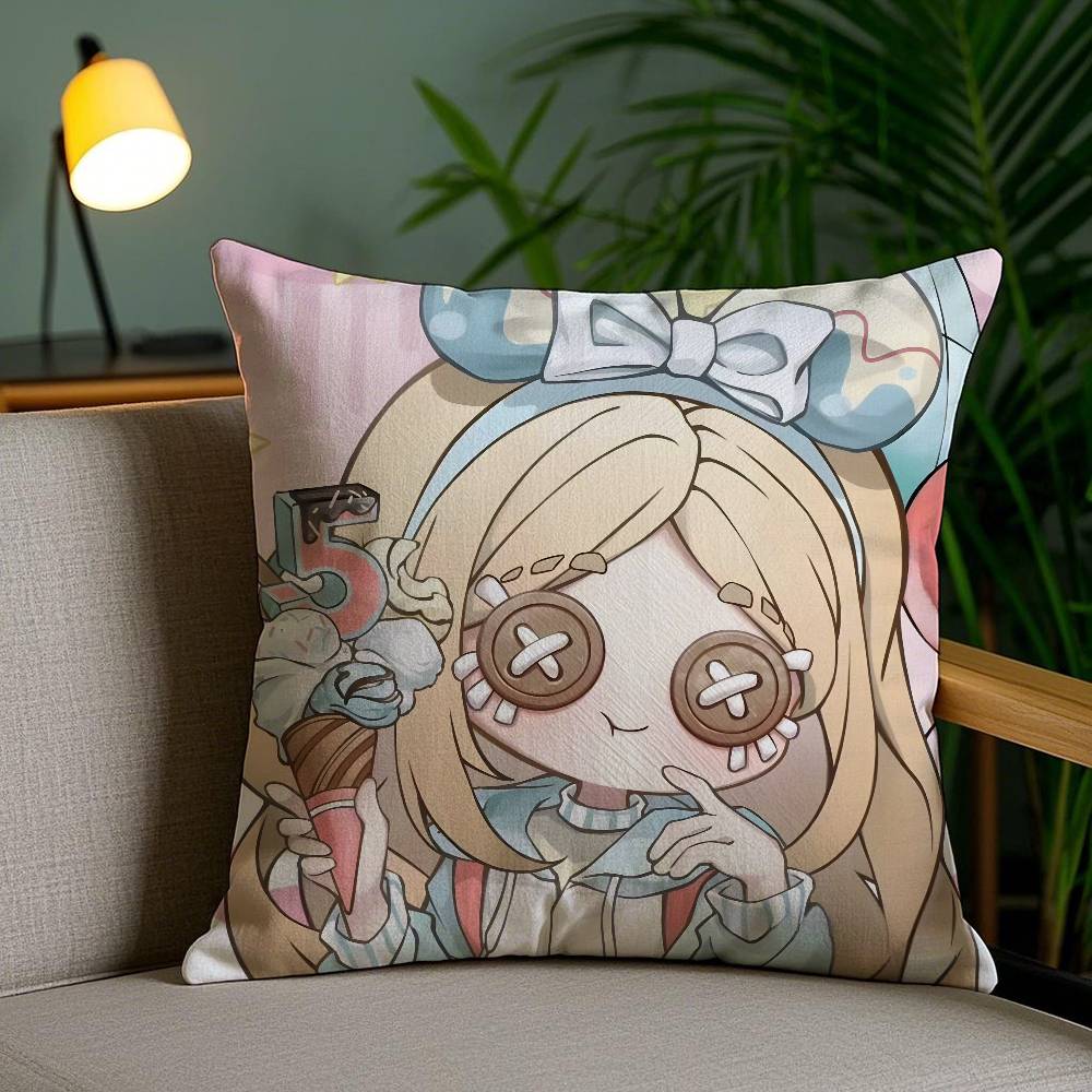 Vedio Game I-Identity V Pillow Case Anti-dustmite Invisible Zipper Sofa Bed