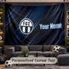 FC Zürich Personalized Tapestry Support Custom Name, Wall Art Home Decoration