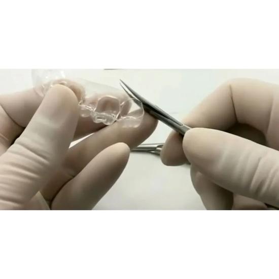 GDC Scissors Castroviejo - Curved (12cm) (S33)