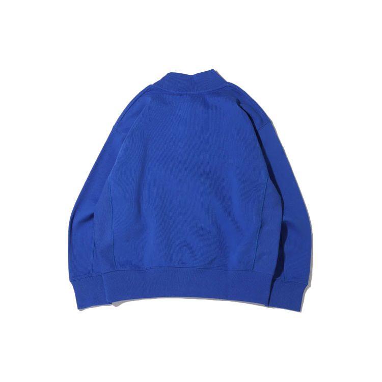 Nike Trend Capsule Logo Embroidered Sport Sweatshirt With Stand-Up Collar Men Tops Blue DM5274-480
