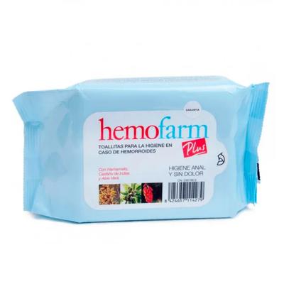 Hemofarm Plus Lingettes 40 pcs