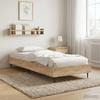 Bed Frame Sonoma Oak 80 x 200 cm Particleboard