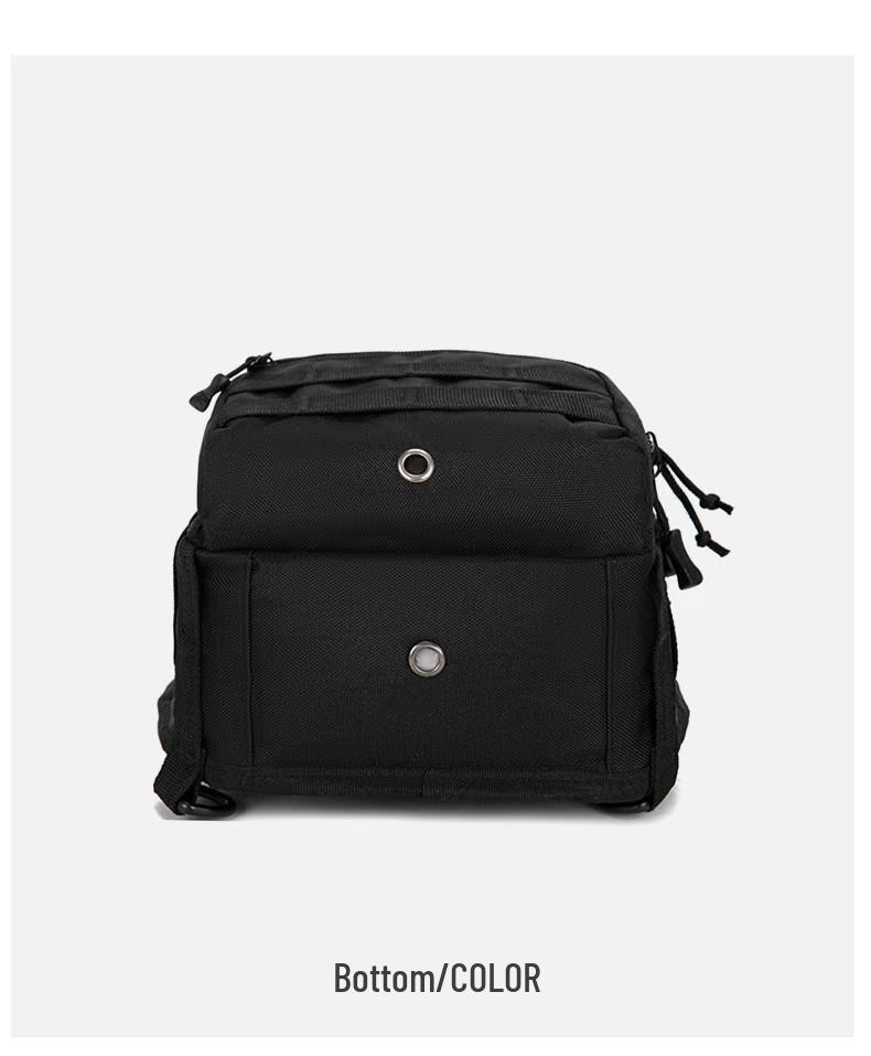 Men's Tactical Camouflage Chest Bag - Multifunctional Outdoor Mountaineering Sling