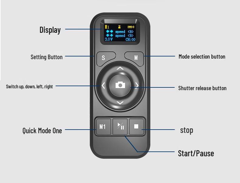 8-Light Load Panoramic Electric Pan-Tilt Head for DSLR Camera, 360° Time-Lapse Photography, Auto Rotation Control