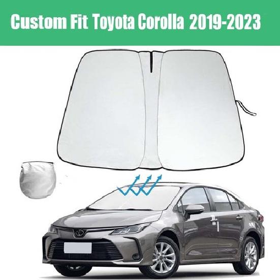 Custom For 2019-2023 Toyota Corolla Front Windshield Sun Shade UV Block Cover