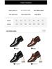 Men's Formal Leather Shoes with Height Increase - Genuine Shiny Cowhide for Business & Weddings