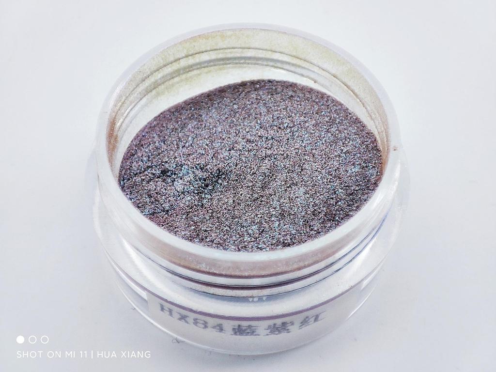 3D Magnetic Chameleon Nail Art Powder - Cat Eye Blue Tears