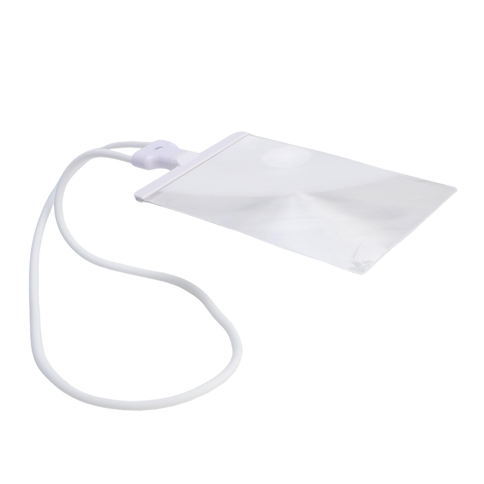 

Magnifying Glass for Neck Wear 4X Magnification Flexible Gooseneck Page Magnifier for Reading Sewing Inspection Repair