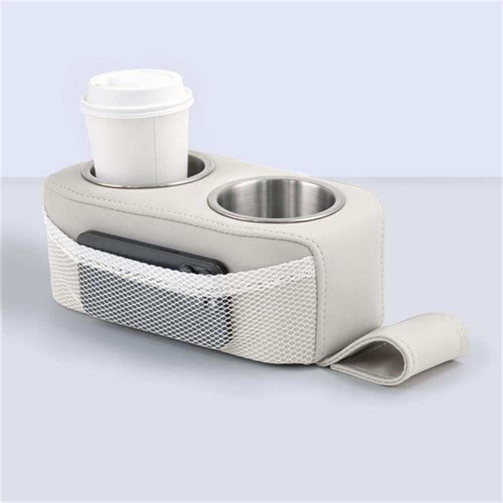 Pontoon Cup Holder,Boat Seat Holder,Double Drink White