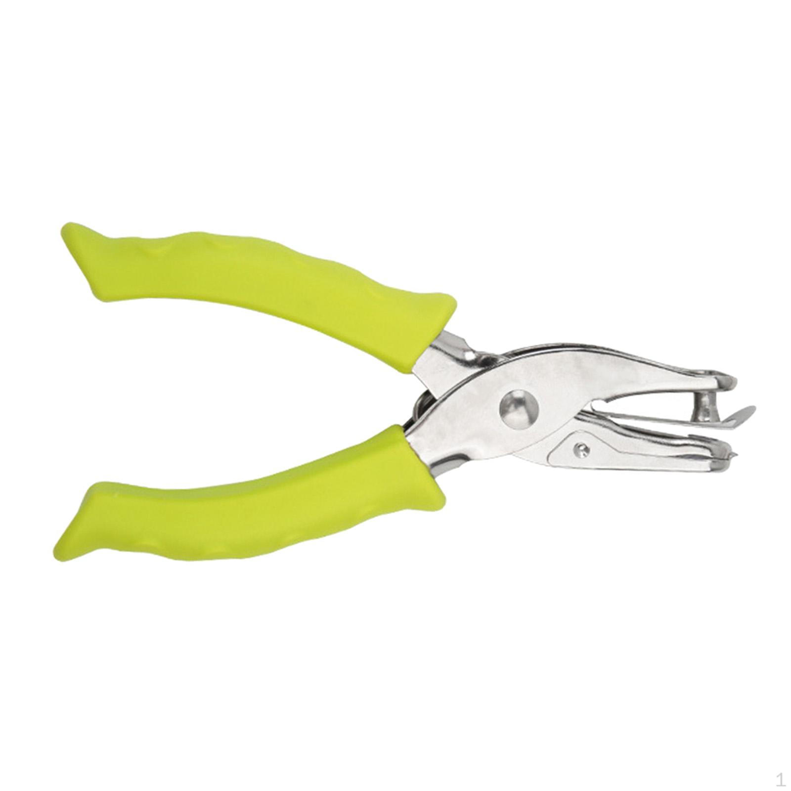 

Paper Hole Punch, Hand Held Punch for Circle Holes, Heavy Duty Tool, жёлтый