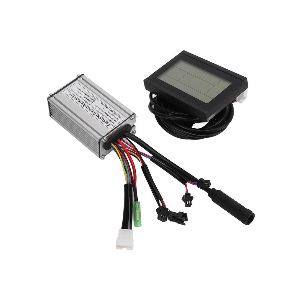 36V 48V 250W Electric Motor Controller Kit KT 15A Motor Controller with LCD3 Display Panel 130X Throttle 8C Sensor