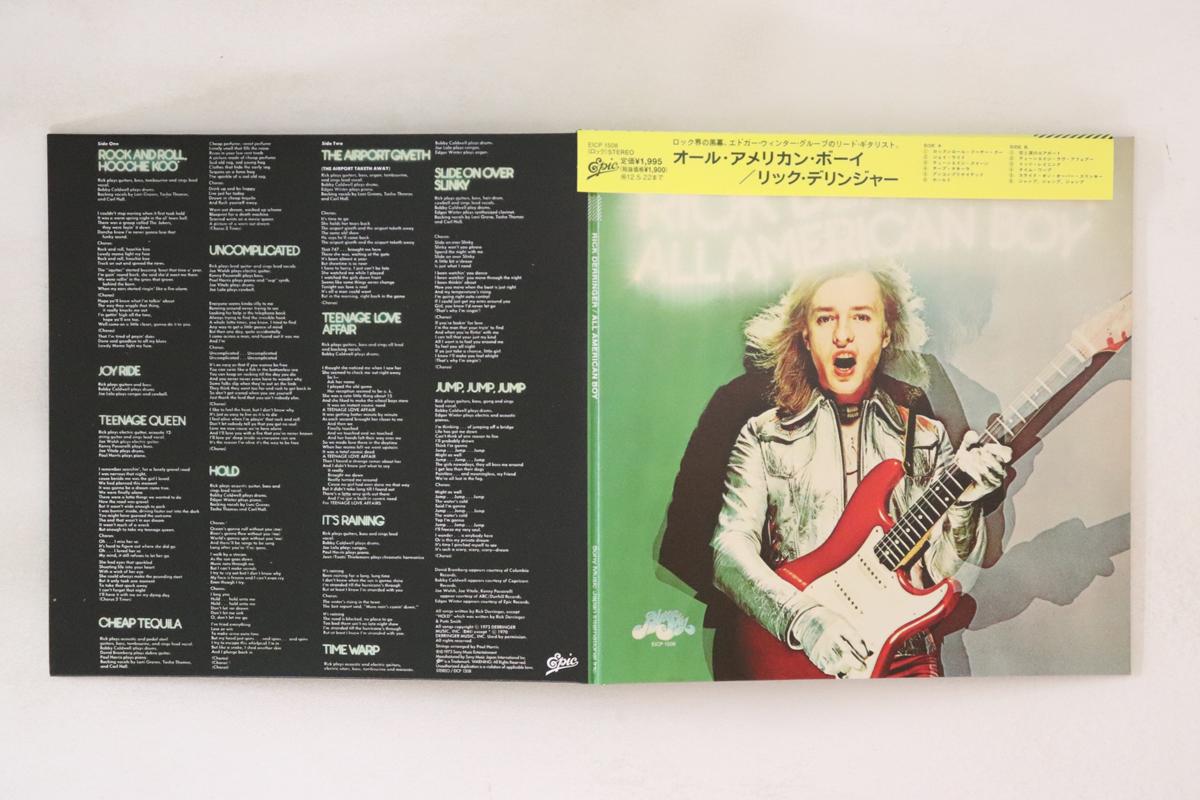 

CD RICK DERRINGER - All American Boy EICP1508 EPIC 2011 Япония Obi Rock б/у