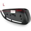 Compatible For Lincoln Corsair Car Accessories Replace Reversing Mirrors Cover Rearview Mirror Housing Rear Shell Black Color(1PCS Right Side)