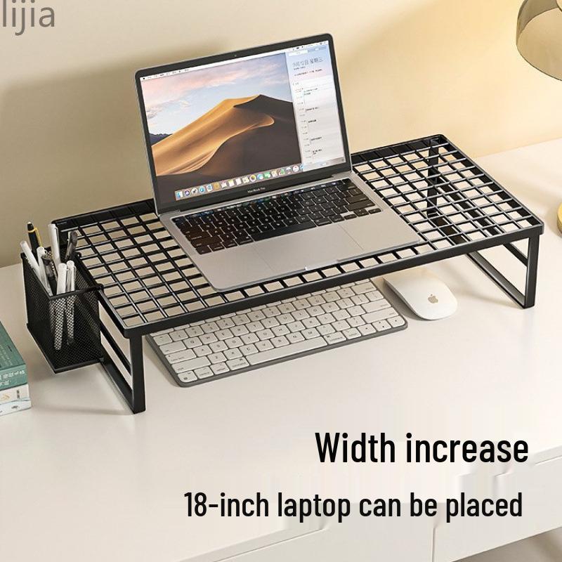 Adjustable Laptop Stand and Cooling Rack for Desktop and Home Use