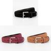 Ceinture Classique en Cuir pour Femme avec Boucle en Alliage pour un Usage Décontracté ou au Bureau