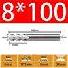65° Metal Ceramic Flat-Bottom End Mill/Ball Nose End Mill/High-Gloss Mirror Face Mill