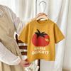 9m-7y Children's Wear T-shirt Tops Summer New Style Casual Printed Tshirts Short Sleeve Kids Clothing Fashion Versatile T Shirts