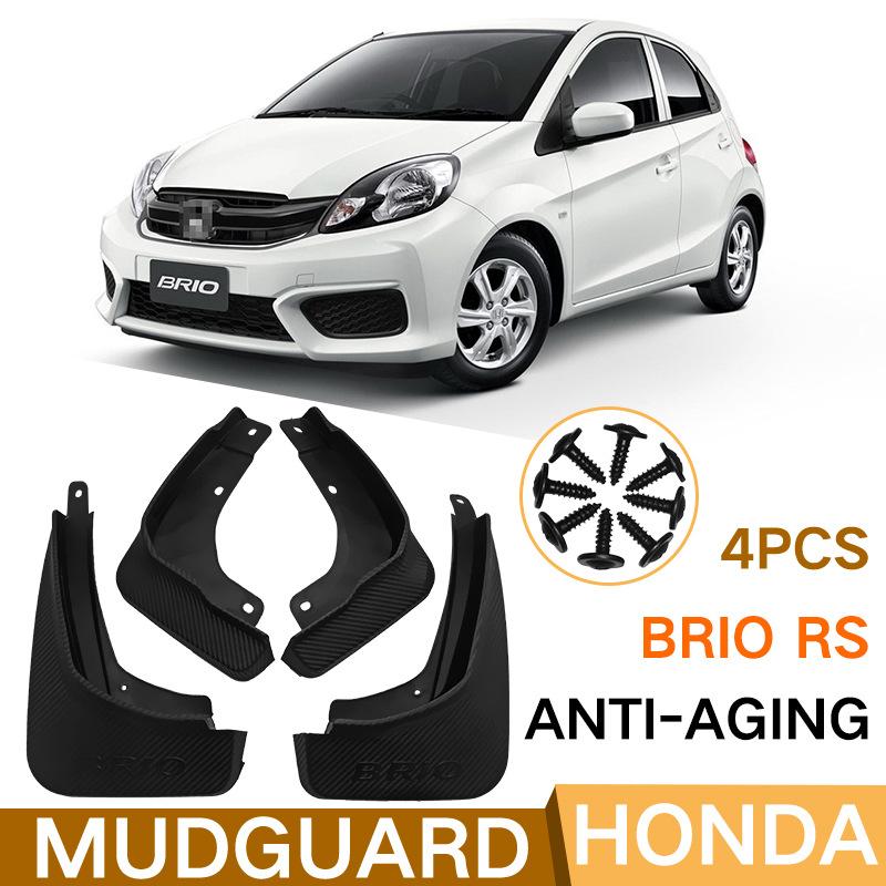 Mud Flaps For Honda BRIO RS 2018 Brio RS MudFlaps Front Rear Fender Car BRIO RS 2018