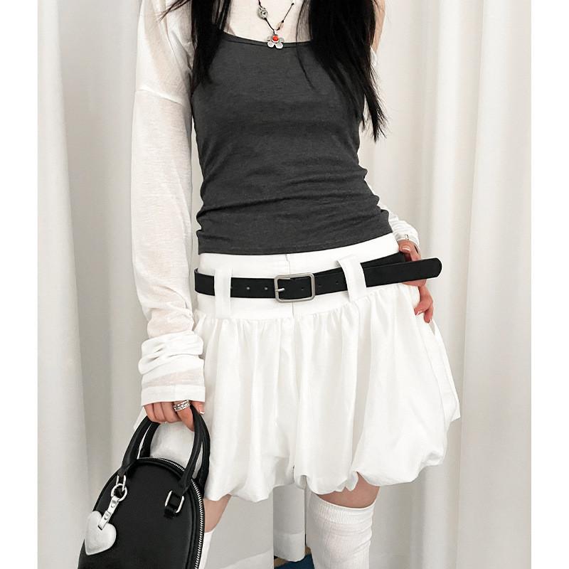 Simple Fashion Pu Leather Belt For Women With Alloy Pin Closure For Daily Use And Dresses