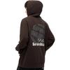 Anta Skateboard Series Letter Print Hooded Casual Sweatshirt Men Sweatshirt Dark-Brown 152338718-3