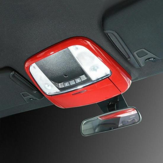 For 2011- Chrysler 300/Charger Red Front Reading Light Lamp Panel Cover Trim