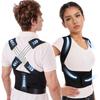 Posture Back Brace Correia de suporte ajustável para as costas para evitar distorção da coluna e corcunda adequada para homens e mulheres