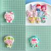 Cute Cartoon Pig Resin Accessories For Diy Phone Cases And Hair Accessories Cream Glue
