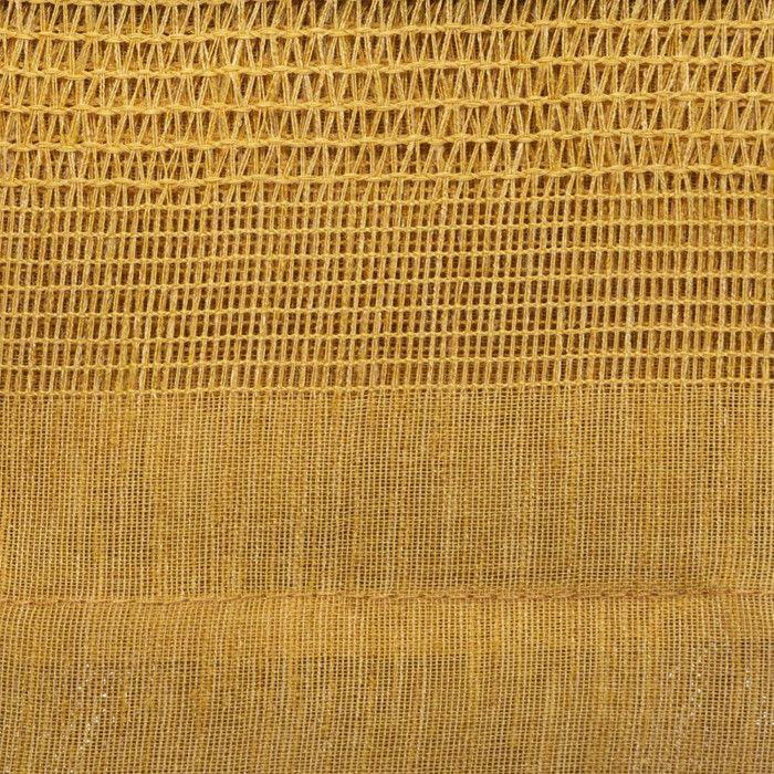 Sand-woven Voile "Sab" 140 X 240 Cm Atmosphera - Ochre