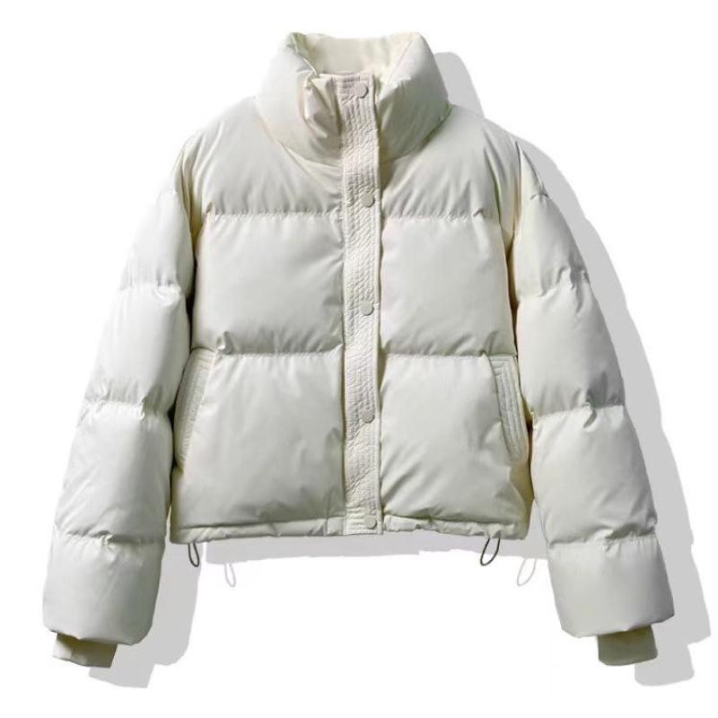 Winter New Style, Fashionable, Stand Up Collar, Short Temperament, Drawstring Design, Warm, Cotton Jacket, Winter Thick Coat