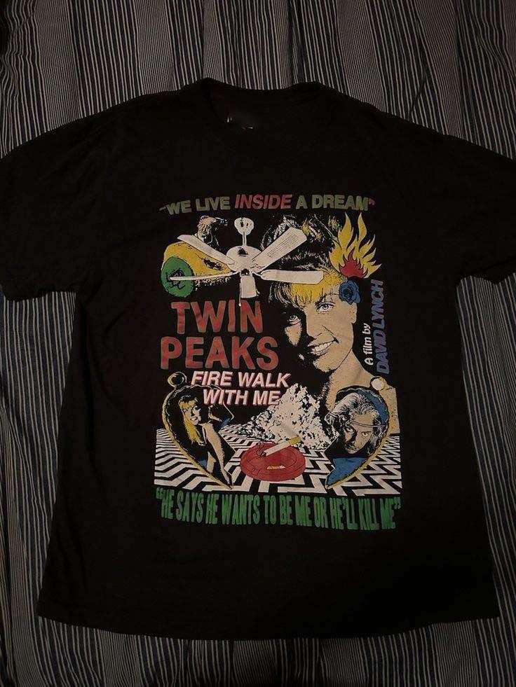 Double Wonderful Twin Peaks Fire Walk With Me Shirt NI037 FREE SHIPPING M