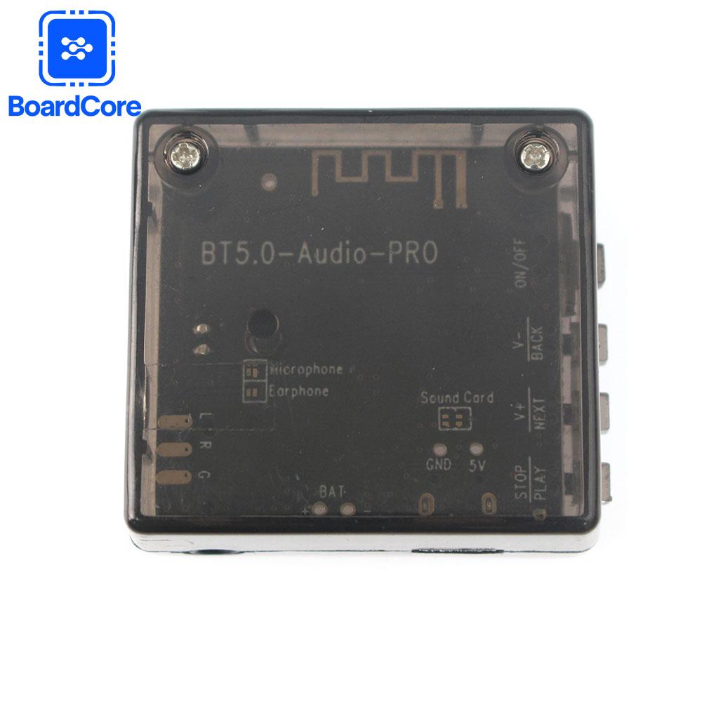 Micro Bluetooth 5.0 Pro Audio Decoder Board with Case Lossless Wireless Receiver Module for Car Speaker Stereo MP3 Amplifier DIY
